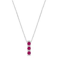 Collana Chi Mi Ama Gioielli Donna in Argento Zircone 130174 - 130174
